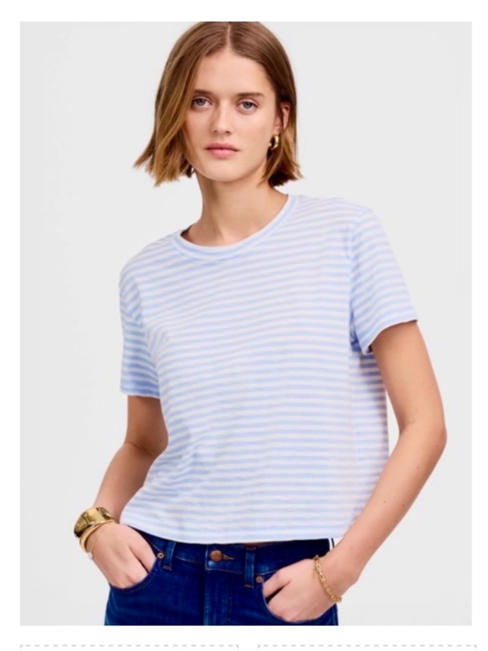 Madewell Easy Crop Tee XS